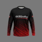 TekRacing Black Red Jersey | DESIGNED BY FANCY NOT FOR SALE
